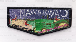 Patch Scan of Nawakwa Lodge 2026 Work Day Flaps