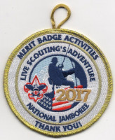 2017 Jamboree Merit Badge Activities Thank you! Metallic Gold (PO 87142) San Diego-Imperial Council #49