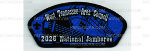 Patch Scan of 2026 National Jamboree Fundraiser CSP Banjo (PO 103735)