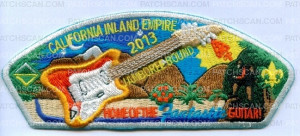 Patch Scan of National Scout Jamboree - CIEC- Jamboree Bound