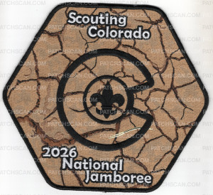 Patch Scan of Scouting Colorado 2026 Jamboree Land Set (Center)