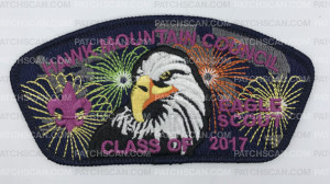 Patch Scan of HMC Eagle Scout Class of 2017 