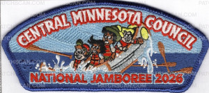 Patch Scan of CMC 26 Jamboree CSP Sinking Boat