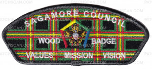 Patch Scan of Sagamore Council Wood Badge CSP