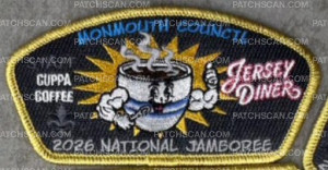 Patch Scan of Monmouth Council Jamboree Set