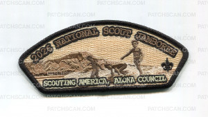 Patch Scan of Aloha Council 2026 Jamboree - CSP (A)