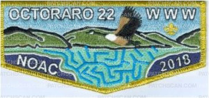 Patch Scan of Octoraro 22 NOAC 2018 Green Flap