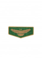 SHAC Colonneh Lodge GT 2026 Flap (Green/ Gold Border) Sam Houston Area Council #576