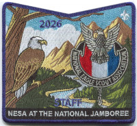 NESA STAFF JAMBOREE POCKET NATIONAL EAGLE SCOUT ASSOCIATION