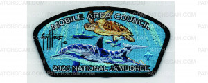 Patch Scan of 2026 National Jamboree CSP Turtle (PO 103885)