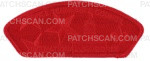 Patch Scan of 2023 NSJ Middle TN Council (Capitol) Red Ghosted CSP 