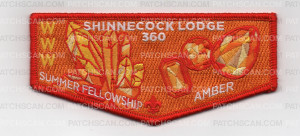 Patch Scan of SHINNECOCK SUMMER FELLOWSHIP FLAP