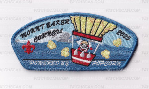 Patch Scan of Mount Baker Council Popcorn CSP