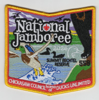 Chickasaw Council 2026 Jamboree (Pocket Piece) Chickasaw Council #558