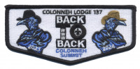Colonneh 137 Back to Back 2023 & 2024 Sam Houston Area Council #576