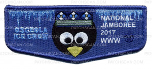 Patch Scan of Osceola Ice Crew - 2017 Jamboree Flap