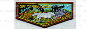 Patch Scan of 2025 Philmont Autumn Adventure Flap (PO 103096)