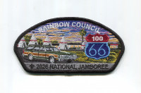 Rainbow Council 2026 NJ station wagon JSP black border Rainbow Council #702