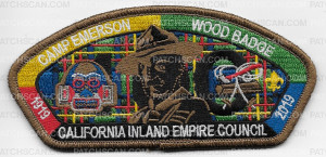 Patch Scan of Camp Emerson Wood Badge CIEC CSP 