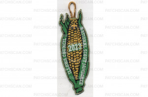 Patch Scan of 2023 National Scout Jamboree Corn Cob #1 (PO 100155)
