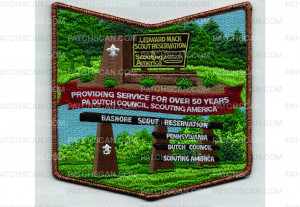 Patch Scan of 50 Years of Service Pocket Patch (PO 103119)