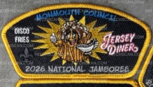 Patch Scan of Monmouth Council Jamboree Set