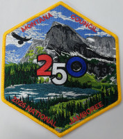 Montana Council 2026 National Jamboree Center patch Montana Council #315