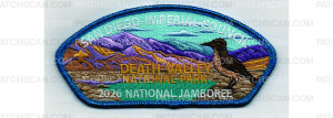 Patch Scan of 2026 National Jamboree CSP Death Valley (PO 103159)