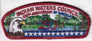 Patch Scan of 490783- 250th Anniversary of America 