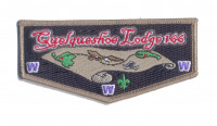 CAC - QUELQUESHOE LODGE 2013 FLAP (TAN) Calcasieu Area Council #209