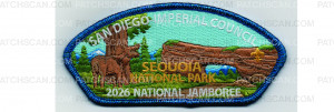 Patch Scan of 2026 National Jamboree CSP Sequoia (PO 103165)