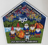 Sam Houston Area Council Jamboree 2026 (Center) White Sam Houston Area Council #576