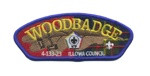 Wood Badge Illowa Council 4-133-23 2 bead CSP Illowa Council #133