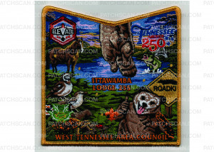 Patch Scan of 2026 National Jamboree Pocket Patch (PO 103864)