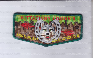 Patch Scan of Kittatinny Lodge 5 Section Conclave