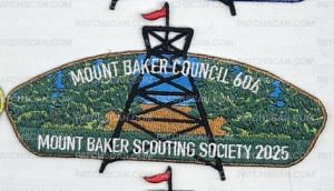 Patch Scan of Mount Baker Council Scouting Society