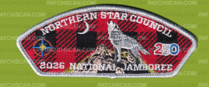 Patch Scan of North Star Council 2026 Jamboree (Wolf)