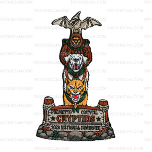 Patch Scan of Palmetto Council 2026 Jamboree - Totem
