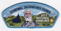 SJAC 2017 Jamboree Collector CSP Virginia Headwaters Council formerly, Stonewall Jackson Area Council #763