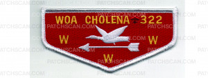 Patch Scan of Lodge Flap (PO 102655)