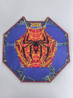 Rainbow Council 2026 NJ Spider Center patch red border Rainbow Council #702