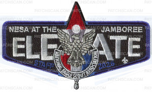 Patch Scan of NESA STAFF JAMBOREE FLAP