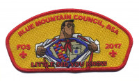 Blue Mountain Council- Little Did You Know FOS Red Border  Blue Mountain Council #604