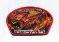 Dan Beard Council 2026 Jamboree (CSP/Dragon) Red Dan Beard Council #438
