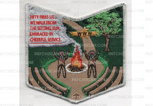 Patch Scan of 50th Anniversary Pocket Patch (PO 100132)