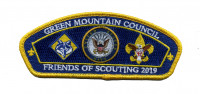 Green Mountain Council - FOS 2019 CSP Green Mountain Council #592