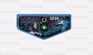 Patch Scan of Blue Heron lodge 100/80 Flap