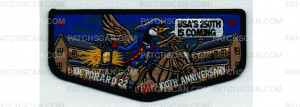 Patch Scan of 100th Anniversary - Paul Revere Flap (PO 103497)
