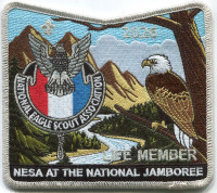 NESA LIFE MEMBER JAMBOREE POCKET NATIONAL EAGLE SCOUT ASSOCIATION