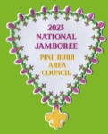 PBAC 2023 NSJ Center Piece Necklace  Pine Burr Area Council #304